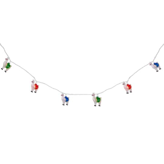 10ct. Llama Patio String Lights